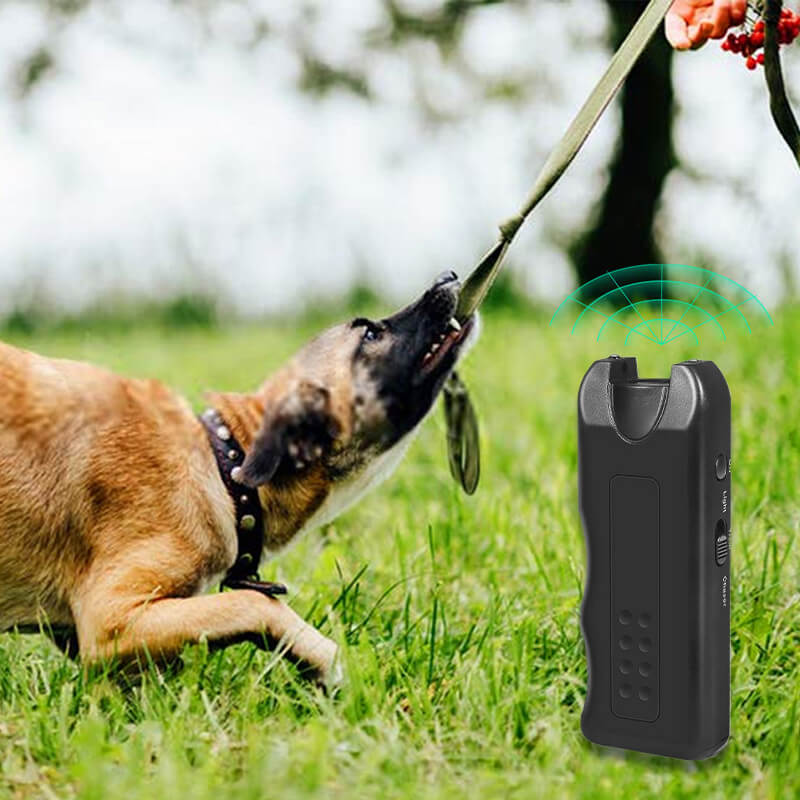 🔥Hot Sale🔥Handheld Bark Control Luminous Ultrasonic Dog Repeller