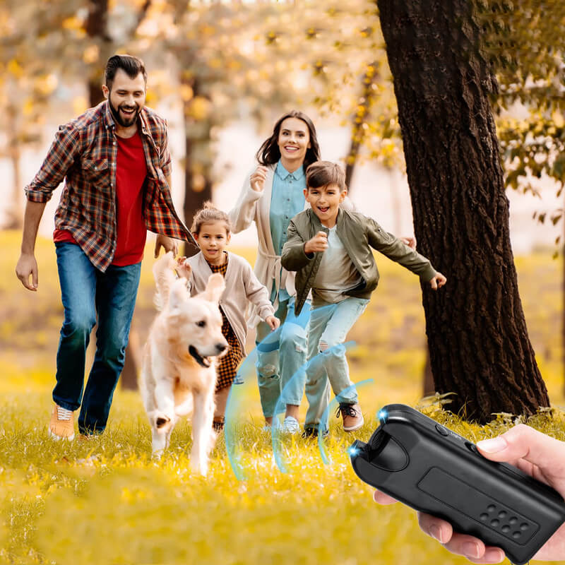 🔥Hot Sale🔥Handheld Bark Control Luminous Ultrasonic Dog Repeller