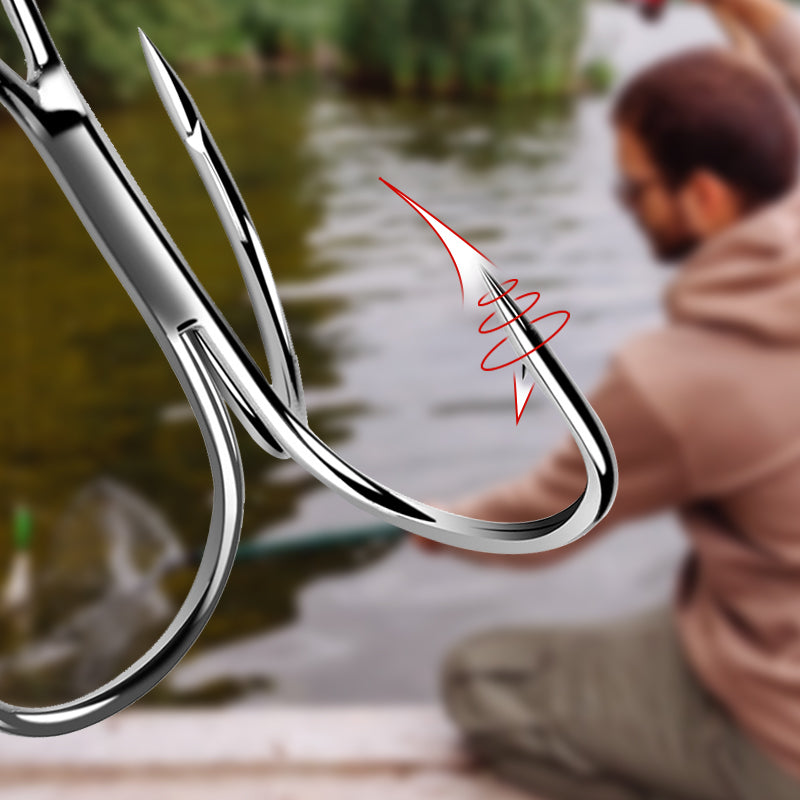 Realistic 3D Floating Fishing Baits Set with 3 Hooks