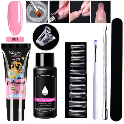 7-Piece Set Nail Art Crystal Extension Glue