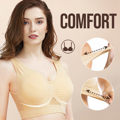 🔥Hot Sale 49% OFF -Seamless Comfort Wirefree Sports Bra With Removable Pads