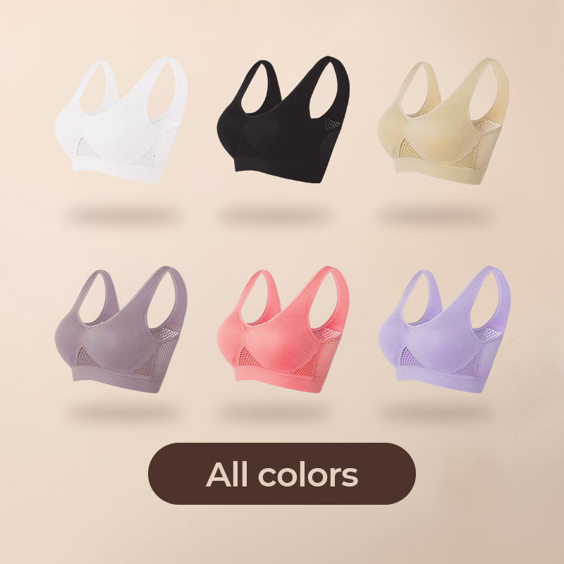 🔥Hot Sale 49% OFF -Seamless Comfort Wirefree Sports Bra With Removable Pads