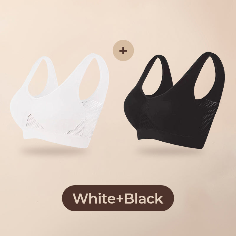 🔥Hot Sale 49% OFF -Seamless Comfort Wirefree Sports Bra With Removable Pads