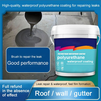 🔰Polyurethane Waterproofing and leak repair Eco-friendly coating