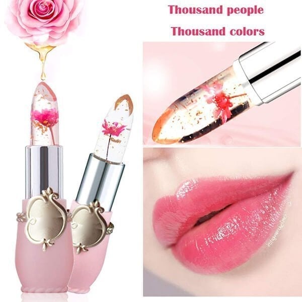 🎉Christmas Hot Sale 49% Off🎉Crystal Jelly Flower Color Changing Lipstick