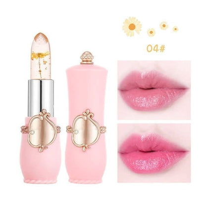 🎉Christmas Hot Sale 49% Off🎉Crystal Jelly Flower Color Changing Lipstick