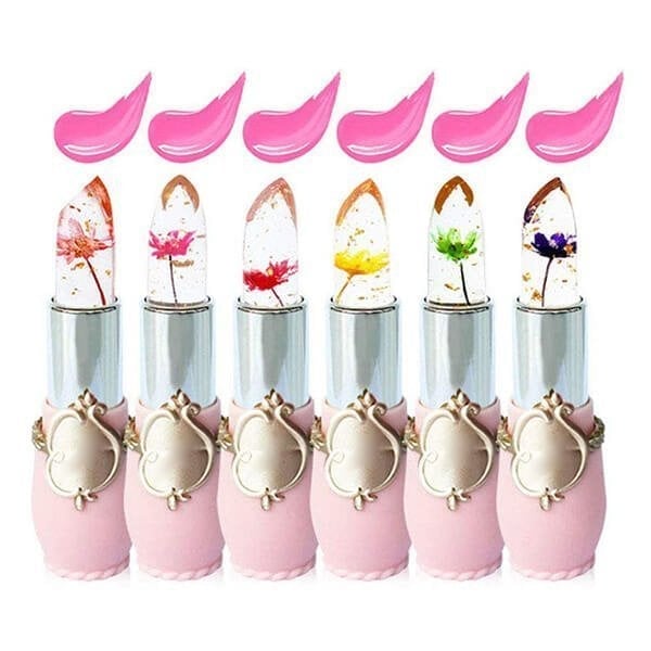 🎉Christmas Hot Sale 49% Off🎉Crystal Jelly Flower Color Changing Lipstick