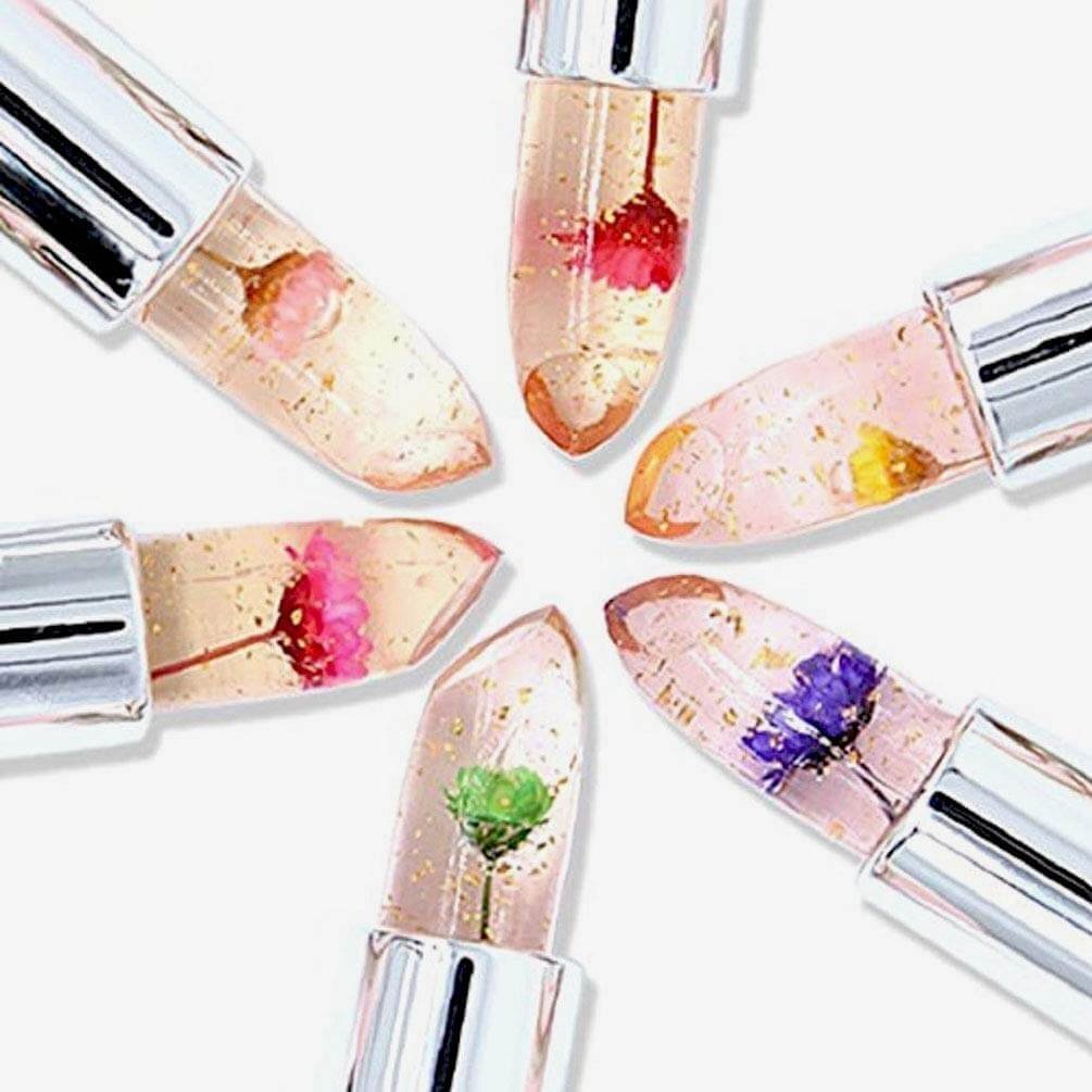 🎉Christmas Hot Sale 49% Off🎉Crystal Jelly Flower Color Changing Lipstick