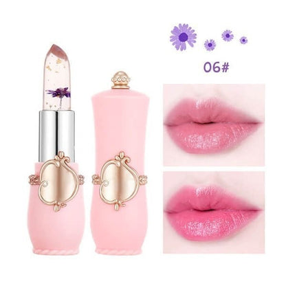 🎉Christmas Hot Sale 49% Off🎉Crystal Jelly Flower Color Changing Lipstick