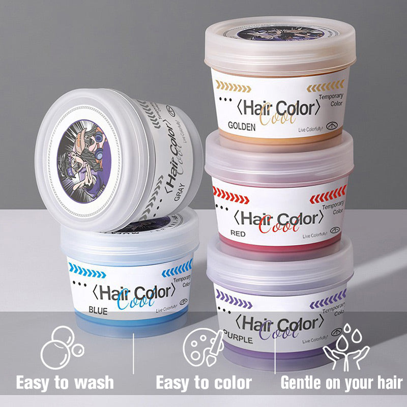 Temporary Hair Color Wax for Men & Women