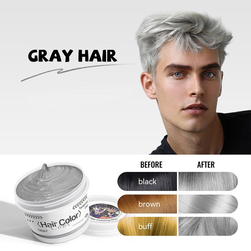 Temporary Hair Color Wax for Men & Women