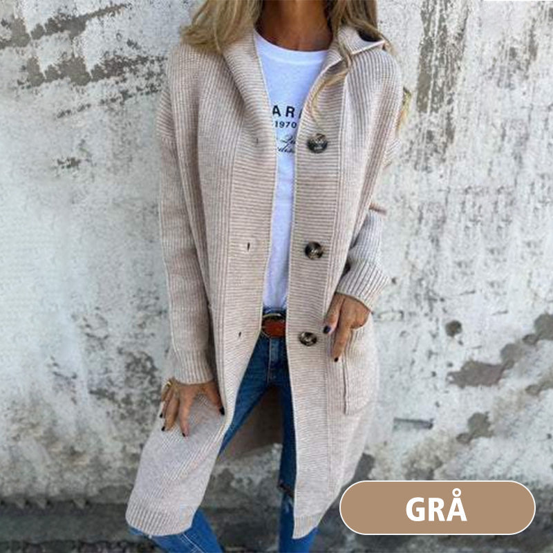 🎉Autumn Hot Sale🎉Button-down cardigan with hood for women