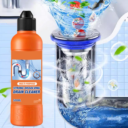 Multi-Purpose Strong Dissolving Drain Cleaner