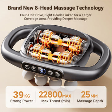 VTT 16-Drive 8-Head Massage Gun Set