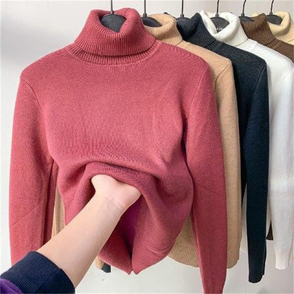 🎅Christmas Specials 49% OFF🎁Winter fleece thick knitted bottoming shirt