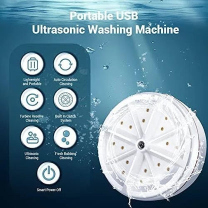 🎁Portable Ultrasonic Washing Machine