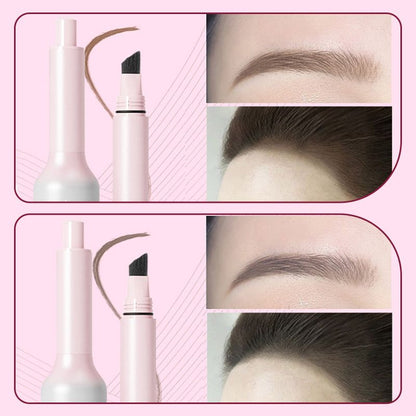 Natural Eyebrow Cream with Angled Brush