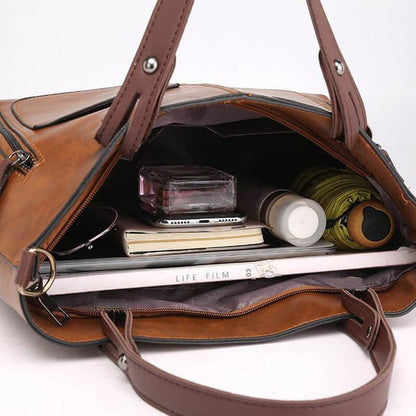 👜Vintage Leather Shoulder Bag for Ladies