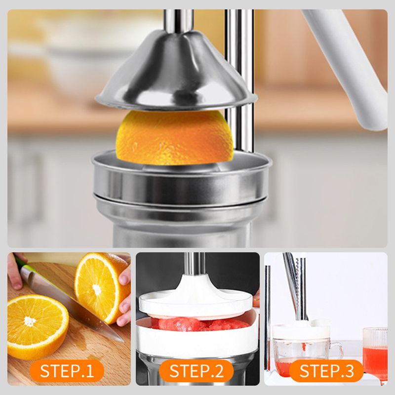 Upgrade Stainless Steel Manual Juicer