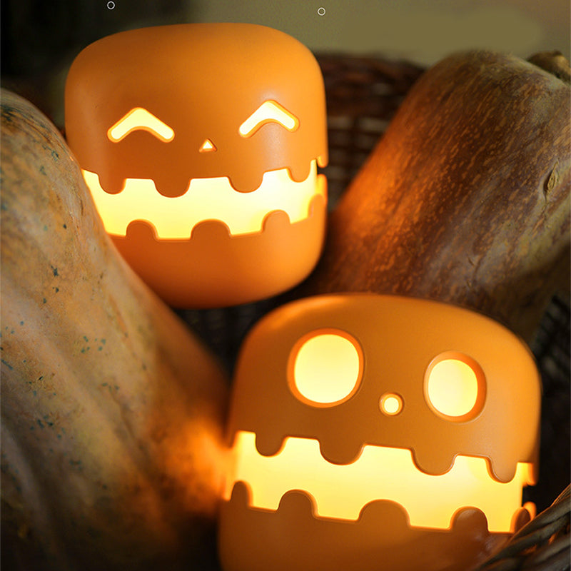 🔥🎃Halloween Creative Pumpkin Dimming Timer Night Light