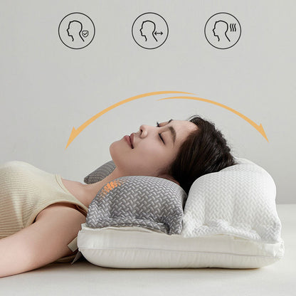 Double-Layer Detachable Pillow for Comfort