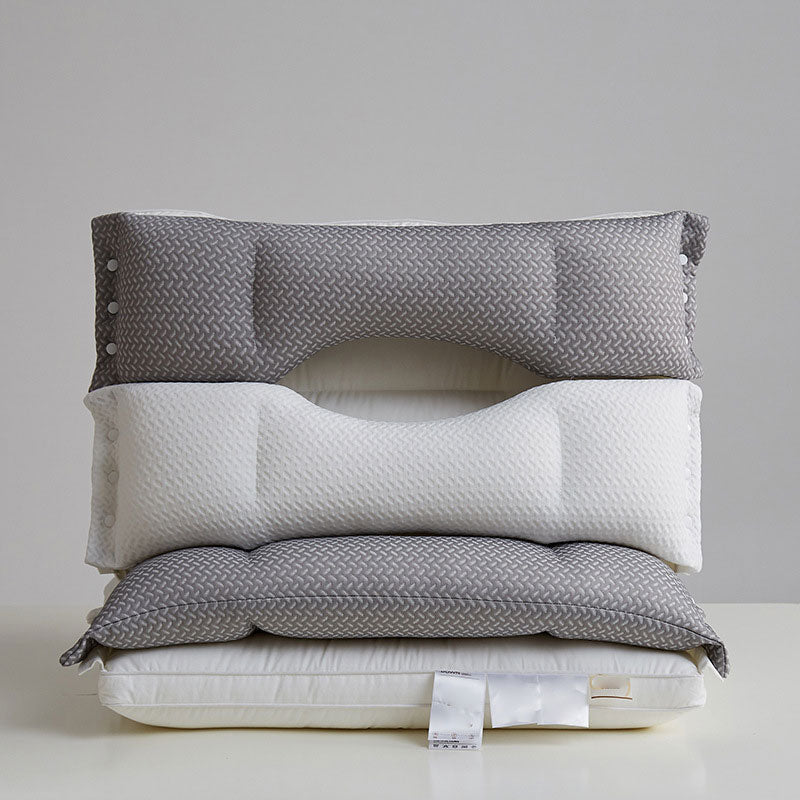 Double-Layer Detachable Pillow for Comfort