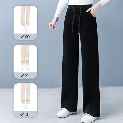 🔥✨Autumn Sale 48% OFF🎁Cozy Chic Wide-Leg Drawstring Pants