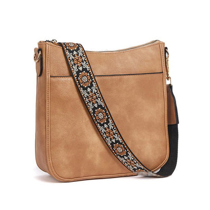 Women's Versatile Leather Crossbody Bag