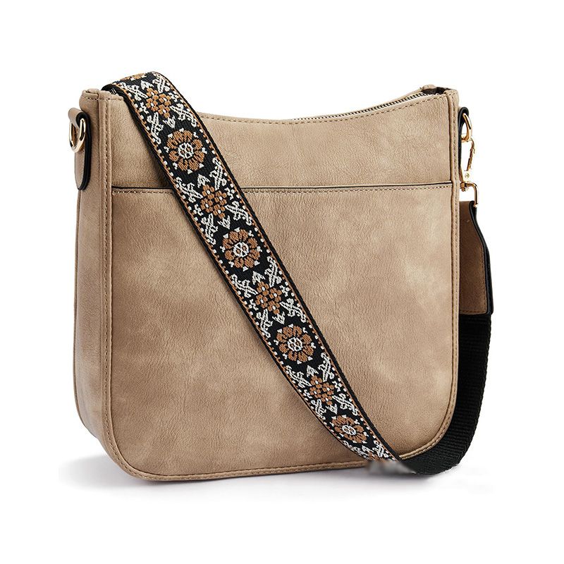 Women's Versatile Leather Crossbody Bag