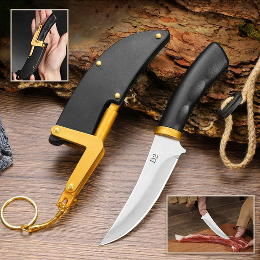 💥2025 Hot Sale🔪Multipurpose Outdoor Portable Fruit Knife with Sheath