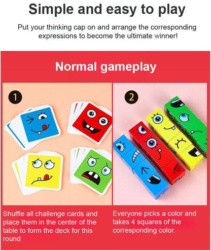 💖HOT SALE 49% OFF🎁5D Puzzle Educational Faces Changing Family Game🧩