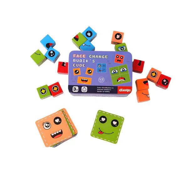 💖HOT SALE 49% OFF🎁5D Puzzle Educational Faces Changing Family Game🧩