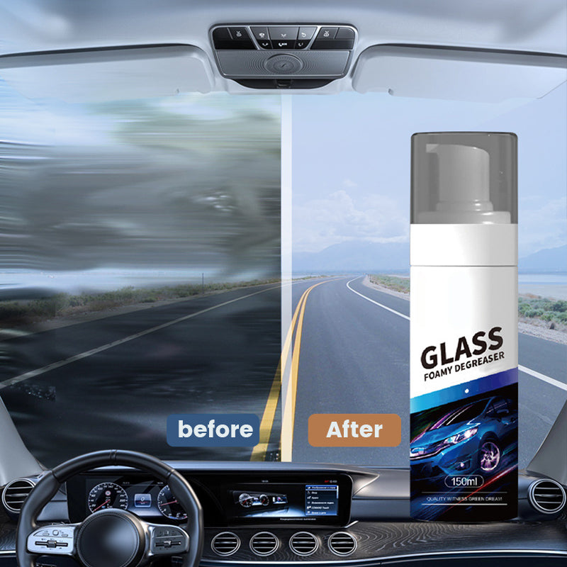 Car Glass Oil Film Foam Cleaner Spray