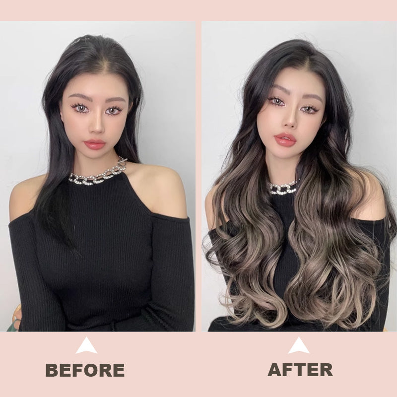 ⏳Limited Sale 50% OFF🌸Gradient Color Curly Wig Piece