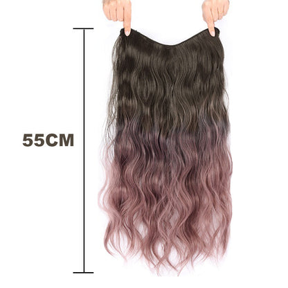 ⏳Limited Sale 50% OFF🌸Gradient Color Curly Wig Piece