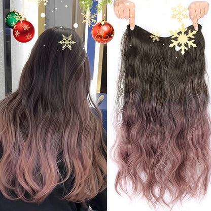 ⏳Limited Sale 50% OFF🌸Gradient Color Curly Wig Piece