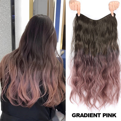 ⏳Limited Sale 50% OFF🌸Gradient Color Curly Wig Piece