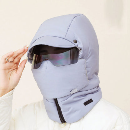 Winter Special Offer-Windproof Full Cover Outdoor Riding Mask with Glasses