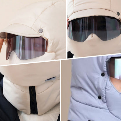 Winter Special Offer-Windproof Full Cover Outdoor Riding Mask with Glasses