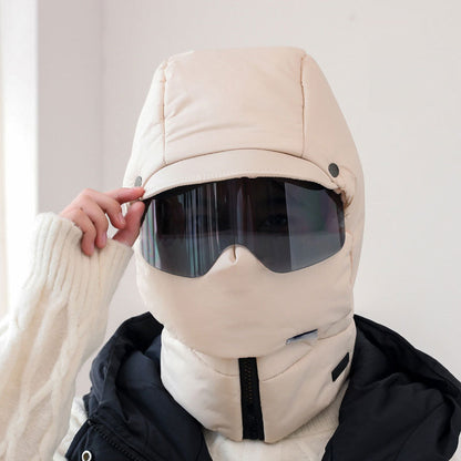 Winter Special Offer-Windproof Full Cover Outdoor Riding Mask with Glasses