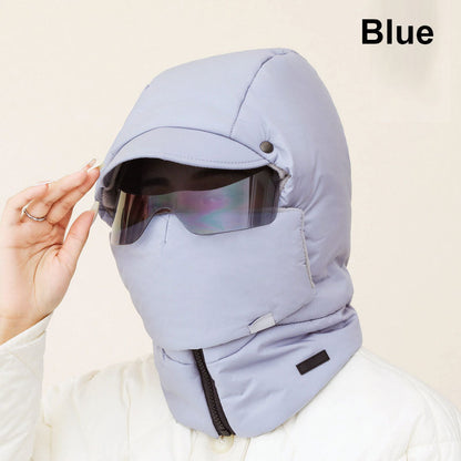 Winter Special Offer-Windproof Full Cover Outdoor Riding Mask with Glasses