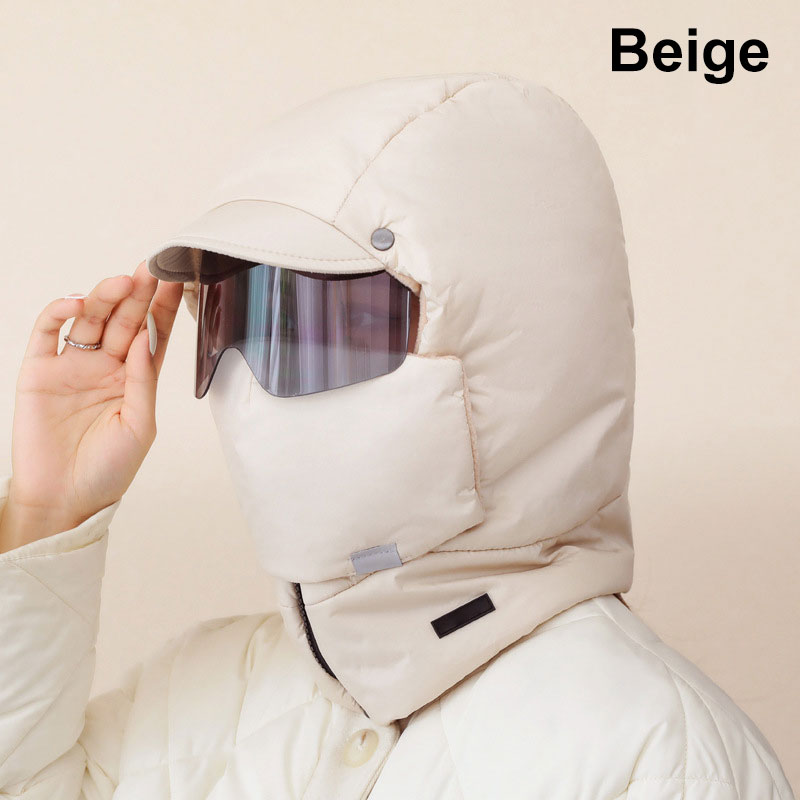 Winter Special Offer-Windproof Full Cover Outdoor Riding Mask with Glasses