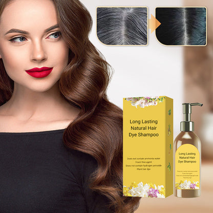 Long Lasting Natural Hair Dye Shampoo