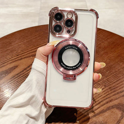 🔥Limited Time 50% OFF🔥Magnetic Lens Protective Phone Case with Stand