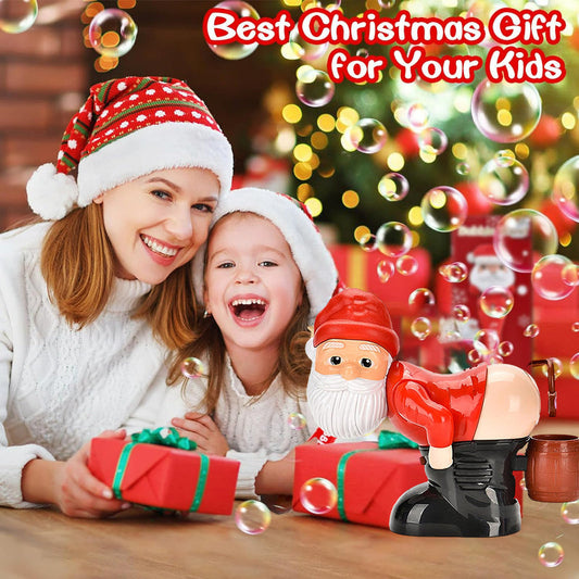 🎅Early Christmas - 49% OFF🎄Funny Santa Bubble Blowing Machine