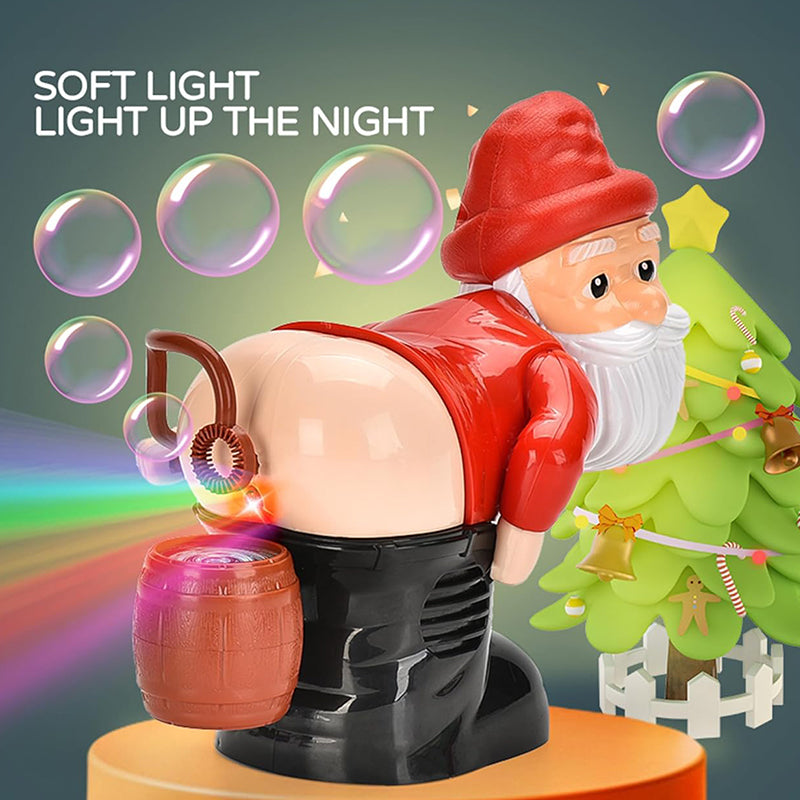 🎅Early Christmas - 49% OFF🎄Funny Santa Bubble Blowing Machine