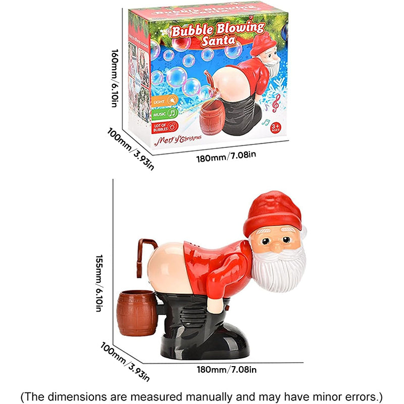 🎅Early Christmas - 49% OFF🎄Funny Santa Bubble Blowing Machine