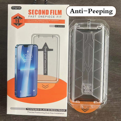 📱Screen Protector -Fingerprint-proof Dust Free Without Bubbles