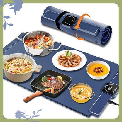 Foldable Electric Warming Tray for Food