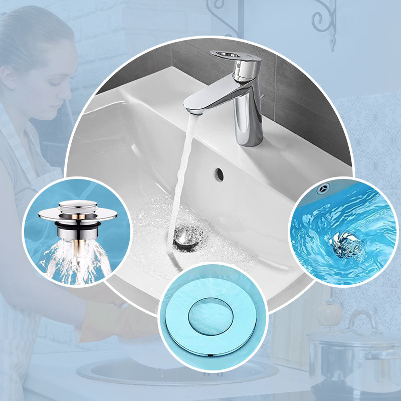 Universal Bathroom Anti-Clogging Pop-Up Sink Stopper